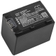 CS-SDX500MC<br />Baterie do   nahrazuje baterii NP-FV50A