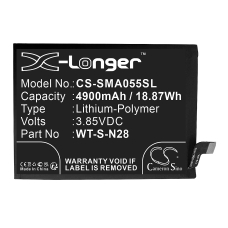 Baterie do mobilů Samsung CS-SMA055SL