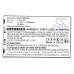 Baterie do platebních terminálů Topwise CS-TPZ910BL