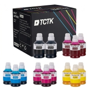 TCTK Inkoustové náplně GI-50PGBK sada 2 ks černá kompatibilní s Canon PIXMA G 5045 5050 5055 6045 6050 6055 7045 7050 7055, PIXMA GM 2050 4040 4050, nahrazuje 3386C001