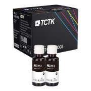 TCTK Inkoust GT53 2ks Černá kompatibilní s HP Ink Tank 319 410 419, Smart Tank 500 511 515 519 530 580 615 670 720 750, nahrazuje 1VV21AA
