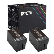 TCTK Inkoustové náplně 27XXL sada 2 ks černá kompatibilní s Epson WorkForce WF-3600, WorkForce WF-3620 DWF WF, WorkForce WF-3640 DTWF, WorkForce WF-7110 DTW, nahrazuje C13T27914012