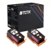 TCTK Inkoustové náplně 920XL sada 2 ks černá kompatibilní s HP OfficeJet 6000, OfficeJet 6000 Wireless, OfficeJet 6500, OfficeJet 6500 A, OfficeJet 6500 A Plus, nahrazuje CD975AA