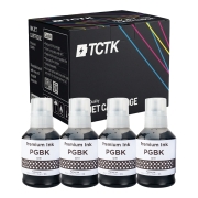 TCTK Inkoustové náplně GI-51PGBK sada 4 ks černá kompatibilní s Canon PIXMA G 1520 1530 1560 2520 2560 2570 3520 3560 3570 3571 3572 3590 4570, nahrazuje 4529C001