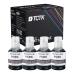 TCTK Inkoustové náplně GI-51PGBK sada 4 ks černá kompatibilní s Canon PIXMA G 1520 1530 1560 2520 2560 2570 3520 3560 3570 3571 3572 3590 4570, nahrazuje 4529C001