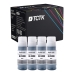 TCTK Inkoust T6641 4ks Černý kompatibilní s Epson EcoTank ET-14000 ET-16500 ET-2500 ET-2600 ET-4500 L100 L200 L300 L355 L555 L1300, nahrazuje C13T66414A C13T664140