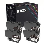TCTK Inkoustové náplně LC-3237 sada 4 ks černá kompatibilní s Brother HL-J 6000 DW, HL-J 6100 DW, MFC-J 5945 DW, MFC-J 6945 DW, MFC-J 6947 DW, nahrazuje LC3237BK