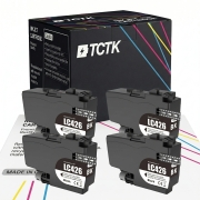 TCTK Inkoustové náplně LC426BK sada 4 ks černá kompatibilní s Brother MFC-J 4335 DW, MFC-J 4340 DW, MFC-J 4340 DWE Ecopro, MFC-J 4535 DW, MFC-J 4540, MFC-J 4540 DW, MFC-J 4540 DW XL, MFC-J 4540 DWT