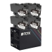 TCTK Inkoustové náplně LC-427 sada 4 ks černá kompatibilní s Brother HL-J 6010 DW, pro MFC-J 5955 DW, pro MFC-J 6950, pro MFC-J 6955 DW, pro MFC-J 6957 DW DWT, pro MFC-J 6959 DW, nahrazuje LC427BK