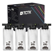 TCTK Inkoustové náplně C13T01C100 sada 4 ks černá kompatibilní s Epson WorkForce Pro WF-C 529 R, WorkForce Pro WF-C 529 R DTW, WorkForce Pro WF-C 579 R D2TWF DTWF DWF