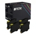 TCTK Inkoustové náplně T0551 sada 4 ks černá kompatibilní s Epson Stylus Photo R 240 245, pro Stylus Photo RX 420 425 520, nahrazuje C13T05514010