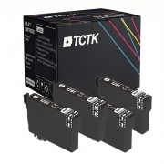 TCTK Inkoustové náplně T1291 sada 4 ks černá kompatibilní s Epson Stylus Office B 42 WD, Stylus Office BX 305 F FW, Stylus Office BX 305 FW Plus, Stylus Office BX 320 FW, nahrazuje C13T12914010