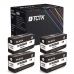 TCTK Inkoustové náplně 950XL sada 4 ks černá kompatibilní s HP Officejet Pro 251dw 276dw 8100 8600 8610 8615 8616 8620 8625 8630 8640 8650 8660, nahrazuje CN045AE