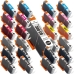 TCTK Inkoustové náplně PFI-300CO PFI-300C PFI-300GY PFI-300MBK PFI-300M PFI-300PBK PFI-300PC PFI-300PM PFI-300R PFI-300Y sada 20 ks vícebarevná (po 2 ks) kompatibilní s Canon imagePROGRAF PRO-300