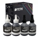 TCTK Inkoustové náplně 100mlBT6000BK BT6000BK sada 4 ks 2x černá 2x azurová kompatibilní s Brother DCP-T300 DCP-T500W DCP-T700W MFC-T800W