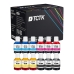 TCTK Inkoustové náplně GI-56C GI-56M GI-56Y GI-56BK sada 12 ks CMYK (po 3 ks) kompatibilní s Canon MAXIFY GX 3040 3050 4040 4050 5050 5150 5540 5550 6050 6150 6550 7050 7055 7150, nahrazuje 4430C001