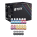 TCTK Inkoustové náplně GI-56C GI-56M GI-56Y GI-56BK sada 16 ks CMYK (po 4 ks) kompatibilní s Canon MAXIFY GX 3040 3050 4040 4050 5050 5150 5540 5550 6050 6150 6550 7050 7055 7150, nahrazuje 4430C001