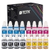 TCTK Inkoustové náplně GI-790BK 70ml 70ml GI-790Y sada 16 ks CMYK (po 4 ks) kompatibilní s Canon PIXMA G1000 G1010 G2000 G2002 G2010 G3000 G3010 G4000 G4010