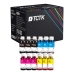 TCTK Inkoustové náplně 32XL 31 C 31 M 31 Y sada 12 ks CMYK (po 3 ks) kompatibilní s HP Smart Tank 502 510 5100 5105 5106 5107 5108 513 514 517 532 533 534 536 539 6000 6001 6002, nahrazuje 1VV24AA