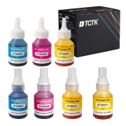 TCTK Inkoustové náplně BT5000C 50mlBT5000M BT5000Y BT5000C 50mlBT5000M BT5000Y sada 3 ks CMY kompatibilní s Brother DCP-T220 DCP-T226 DCP-T300 DCP-T310 DCP-T420W DCP-T425W DCP-T426W, nahrazuje F cap