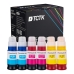 TCTK Inkoust GI-50C GI-50M GI-50Y sada 6 ks 2xCMY kompatibilní s Canon PIXMA G 5045 5050 5055 6045 6050 6055 7045 7050 7055, nahrazuje 3403C001