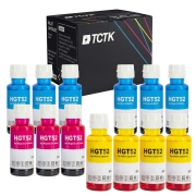 TCTK Inkoustové náplně 70ml GT52M GT52Y sada 9 ks CMY (po 3 ks) kompatibilní s HP DeskJet GT 5810 5820 5822, Ink Tank 115 118 310 311 315 318 319 410 411 412 415 416 418 419, Smart Tank 500 502 508