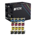 TCTK inkoustové náplně LC125 LC127 16 ks CMYK kompatibilní s Brother DCP-J4110DW MFC-J4310DW J4410DW J4510DW J4610DW J4710DW J6520DW J6720DW J6920DW, nahrazuje LC125XLC