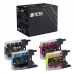 TCTK Inkoustové náplně LC-1280 LC1280XLC LC1280XLM 1280XLY sada 4 ks CMYK kompatibilní s Brother MFC-J 5910 CDW DW, pro MFC-J 6510 DW, pro MFC-J 6710 CDW DW, pro MFC-J 6910 CDW, nahrazuje LC1280XLBK