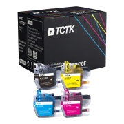 TCTK toner 3211/3213 4 ks CMYK kompatibilní s Brother DCP-J 572 DW DCP-J 772 DNW DCP-J 774 DW MFC-J 490 MFC-J 491 DW MFC-J 895 DW, nahrazuje LC3211BK LC3213Y LC3213C LC3213M