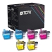 TCTK inkoustové kazety LC3211C LC3211M LC3211Y balení 6 ks CMY kompatibilní s Brother DCP-J572DW DCP-J772DW DCP-J774DW MFC-J491DW MFC-J497DW, nahrazuje LC3211C LC3211M LC3211Y
