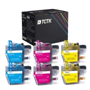 TCTK inkoustové kazety LC-3217 balení 6 ks CMY kompatibilní s Brother MFC-J 5330 DW 5730 DW 6530 DW 6930 DW, nahrazuje LC3217C