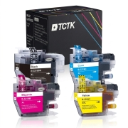 TCTK inkoustové kazety LC-3219XL 4 balení CMYK kompatibilní s Brother MFC-J5330DW MFC-J5335DW MFC-J5730DW MFC-J5830DW MFC-J5930DW, nahrazuje LC3219XLBK