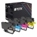 TCTK Inkoustové náplně LC-3237 LC-3239XL LC-3239XL LC-3239XL sada 4 ks CMYK kompatibilní s Brother HL-J 6000 DW, pro HL-J 6100 DW, pro MFC-J 5945 DW, pro MFC-J 6945 DW, nahrazuje LC3237BK