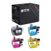 TCTK Inkoustové náplně LC-422XL LC-422XL LC-422XL LC-422XL sada 4 ks CMYK kompatibilní s Brother MFC-J 5340 DW, pro MFC-J 5340 DWE Ecopro, pro MFC-J 5345 DW, pro MFC-J 5740 DW, nahrazuje LC422XLBK