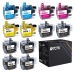 TCTK Inkoustové náplně LC-422XL LC-422XL LC-422XL LC-422XL sada 8 ks CMYK (po 2 ks) kompatibilní s Brother MFC-J 5340 DW, pro MFC-J 5340 DWE Ecopro, pro MFC-J 5345 DW, nahrazuje LC422XLBK
