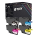 TCTK inkoustové kazety LC426BK LC426XLC LC426XLM LC426XLY 4-pack CMYK kompatibilní s Brother MFC-J 4335 DW 4340 DW 4535 DW 4540 DW, nahrazuje LC426BK LC426XLC LC426XLM LC426XLY