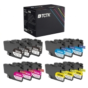 TCTK inkoustové kazety LC426BK LC426XLC LC426XLM LC426XLY 12ks CMYK kompatibilní s Brother MFC-J 4335 DW MFC-J 4340 DW MFC-J 4535 DW MFC-J 4540 DW, nahrazuje LC426BK LC426XLC LC426XLM LC426XLY