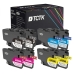 TCTK inkoustové kazety LC426BK LC426XLM LC426XLY LC426XLC 8 balení CMYK kompatibilní s Brother MFC-J 4335 DW 4340 DW 4340 DWE Ecopro 4535 DW 4540, nahrazuje LC426BK LC426XLM LC426XLY LC426XLC