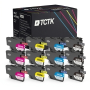 TCTK inkousty 426 12ks CMYK kompatibilní s Brother MFC-J 4335 DW 4340 DW 4535 DW 4540 DW XL, nahrazuje LC426BK LC426XLM LC426XLY LC426XLC