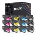 TCTK inkousty 426 12ks CMYK kompatibilní s Brother MFC-J 4335 DW 4340 DW 4535 DW 4540 DW XL, nahrazuje LC426BK LC426XLM LC426XLY LC426XLC