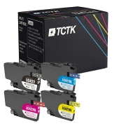 TCTK inkoustové náplně LC-427 LC-427XL 4pack CMYK kompatibilní s Brother HL-J 6010 DW MFC-J 5955 DW MFC-J 6955 DW, nahrazuje LC427BK