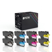 TCTK inkoustové kazety LC-427 LC-427XL 4 balení CMYK kompatibilní s Brother HL-J 6010 DW MFC-J 5955 DW 6950 6955 DW 6957 DW 6957 DWT 6959 DW nahrazuje LC427BK