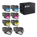 TCTK inkoustové kazety LC-427 LC-427XL 8balení CMYK kompatibilní s Brother HL-J 6010 DW MFC-J 5955 DW MFC-J 6950 MFC-J 6955 DW MFC-J 6957 DW MFC-J 6957 DWT MFC-J 6959 DW, nahrazuje LC427BK