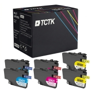 TCTK inkoustové kazety LC-427 sada 6 ks CMY kompatibilní s Brother HL-J 6010 DW, MFC-J 5955 DW MFC-J 6955 DW, nahrazuje LC427C