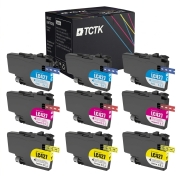 TCTK inkoustové kazety LC-427 balení 9 ks CMY kompatibilní s Brother HL-J 6010 DW, MFC-J 5955 DW 6950 6955 DW 6957 DW, náhrada za LC427C
