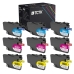 TCTK inkoustové kazety LC-427 balení 9 ks CMY kompatibilní s Brother HL-J 6010 DW, MFC-J 5955 DW 6950 6955 DW 6957 DW, náhrada za LC427C