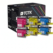 TCTK inkoustové kazety LC-1100 sada 12 ks CMY kompatibilní s Brother DCP-145 C DCP-165 C DCP-J 125 MFC-250 C MFC-J 265 W, náhrada za LC1100C