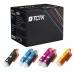 TCTK Inkoustové náplně 24XL 24XL 24XL 24XL 24XL 24XL sada 6 ks 1x černá 2x azurová 2x purpurová 1x žlutá kompatibilní s Epson Expression Photo XP-55 XP-65 XP-750 XP-760 XP-850, nahrazuje C13T24314012
