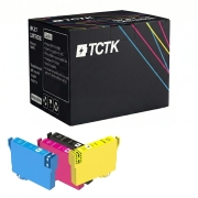 TCTK Inkoustové náplně 27 27 27 sada 3 ks CMY kompatibilní s Epson WorkForce WF-3600, WorkForce WF-3620 DWF WF, WorkForce WF-3640 DTWF, WorkForce WF-7110 DTW, nahrazuje C13T27024012