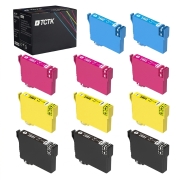 TCTK inkoustové kazety 29XL 12ks CMYK kompatibilní s Epson Expression Home XP-235 XP-240 XP-245 XP-247 XP-250 XP-255 XP-257 XP-330 XP-332 XP-335, nahrazuje T2991 C13T29914012